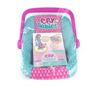 Cry Babies Magic Tears Seggiolino da Viaggio, seggiolino da auto per bambole; accessorio per trasportare bambole Cry Babies e qualsiasi bambola alta fino a 35cm