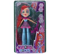 IMC Toys Cyborg Rocks Electra Bambola 28 cm, multicolore, 96875,