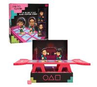 IMC Toys Gioco Sfide Glass Tile di Squid Game, Dalla Serie Netflix, Sfide da Giocare e da Esporre, Include Mini Set e Figurine, Gioco per Adulti Età +17 Anni