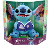 IMC Toys Stitch Storyteller di Lilo & Stitch, Giocattolo Elettronico Peluche Canta Canzoni e Racconta Storie in Italiano, Spagnolo e Francese, Luce Notturna, Giocattolo per Bambini dai 3 Anni in su