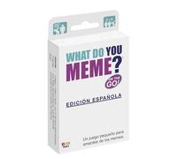 IMC Toys WHAT DO YOU MEMEME? TRAVEL CARD GAME, Versione da Viaggio, Per portare il Divertimento ovunque tu vada, Competi e Crea i Meme più Divertenti, Gioco per Adulti Oltre 13 Anni