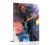 IMCAY Dave Grohl - Decorazione da parete moderna per camera familiare, 30 x 45 cm