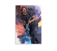 IMCAY Dave Grohl - Decorazione da parete moderna per camera familiare, 40 x 60 cm