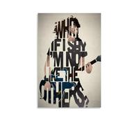 IMCAY Dave Grohl Foo Fighters - Stampa da parete, decorazione moderna per camera familiare, 30 x 45 cm