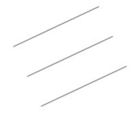 iMeistek Tubi in acciaio inossidabile 304, diametro esterno 3 mm x spessore 1 mm, lunghezza 250 mm, tubo rotondo dritto industriale in acciaio inossidabile senza cuciture (3 pezzi)