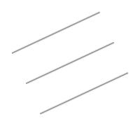 iMeistek Tubi in acciaio inossidabile 304, diametro esterno 4 mm x spessore 1 mm, lunghezza 250 mm, tubo rotondo dritto industriale in acciaio inossidabile senza cuciture (3 pezzi)