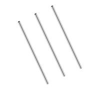 iMeistek Tubi rotondi in acciaio inossidabile 304, diametro esterno 7 mm x spessore parete 0,5 mm, lunghezza 250 mm, tubo dritto industriale (3 pezzi)