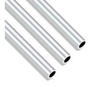 iMeistek Tubi rotondi in alluminio 6063, diametro esterno 13 mm, diametro interno 10 mm, lunghezza 300 mm, parete 1,5 mm, tubo dritto in alluminio senza giunte (3 pezzi)