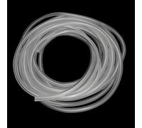 iMeistek Tubo flessibile in plastica, diametro interno 2 mm x diametro esterno 4 mm, lunghezza 6 m, in PVC per uso alimentare, tubo in vinile trasparente per trasferimento di acqua e aria