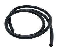 iMeistek Tubo flessibile in silicone, diametro interno 10 mm, diametro esterno 14 mm, tubo in silicone nero da 1,5 metri per pompe e tubi dell'aria