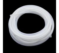 iMeistek - Tubo flessibile in silicone per uso alimentare, 4 mm ID x 6 mm OD, lunghezza 8 metri, tubo flessibile per trasferimento pompa