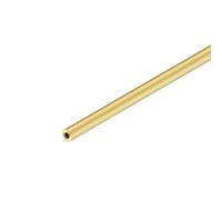 iMeistek Tubo in ottone, diametro esterno 6 mm x spessore della parete 1,5 mm, lunghezza 300 mm, tubi in ottone dritto senza cuciture, per artigianato fai da te