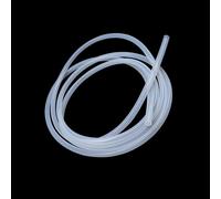 iMeistek Tubo in silicone 5 mm ID x 8 mm OD 4 metri, flessibile per uso alimentare, tubo in silicone trasparente per acqua e aria