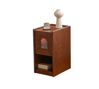 IMEITE Comodino Comodino in legno di ciliegio Camera da letto Piccolo armadietto Tavolino da ufficio Tavolino da bagno Adatto for soggiorno, caffetteria, ecc Tavoli Da Soggiorno