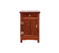 IMEITE Comodino Comodino in legno in stile cinese Comodino Camera da letto Armadietto basso Armadietto da terra Tavolino da divano Tavoli Da Soggiorno