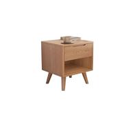 IMEITE Comodino Comodino In Legno Massello, Semplice E Moderno Mobile Portaoggetti For Camera Da Letto, Piccolo Comodino For La Casa, Semplice Mobiletto Portaoggetti Tavoli Da Soggiorno