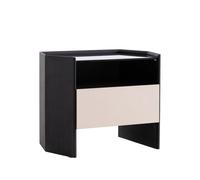 IMEITE Comodino Comodino italiano semplice comodino in vetro for camera da letto stile nordico soggiorno mensola angolare laterale Tavoli Da Soggiorno