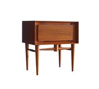 IMEITE Comodino Comodino Retrò Comodino Teak Mobili In Legno Di Ciliegio Piccolo Mobiletto Tavoli Da Soggiorno
