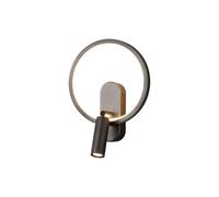 IMEITE Luce Per La Lettura Lampada Da Parete Sul Comodino Della Camera Letto Di Moda Nordica Faretti Corridoio Sfondo Semplice Luce D'atmosfera Fascia Alta Lampada Da Parete(A)