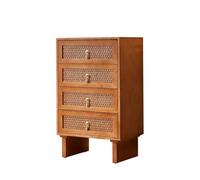 IMEITE Mobile Bar Caffetteria Credenza for sala da pranzo, camera letto, mobiletto con quattro cassetti, casa, anta, portaoggetti, vetrina, d'ingresso Mobile buffet con contenitore