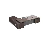 IMEITE Scrivania Ad Angolo Arredamento moderno for la sala manager Boss Office, scrivania singola atmosferica for CEO Scrivania Del Computer