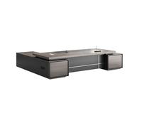 IMEITE Scrivania Ad Angolo Scrivania Boss Modern Large Desk for Presidente, Manager e Supervisore Scrivania Del Computer