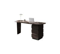 IMEITE Scrivania Ad Angolo Scrivania da studio in stile retrò con mobiletto portaoggetti, scrivania moderna, Boss, for consulenza medica ed estetica Scrivania Del Computer(200x70x75cm)
