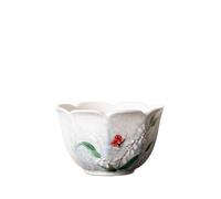 IMEITE Tazze Matcha Tazza da caffè cinese dipinta a mano Tazza da maestro Tazza da tè Kung Fu in ceramica for uso domestico Tazza singola Set Da Tè Con Infusore(A)