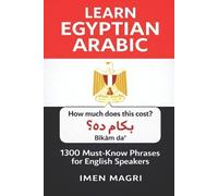 Imen Magri Learn Egyptian Arabic (Tascabile)