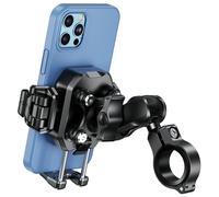 iMESTOU Supporto per Telefono Antivibrazione per Moto e Bici con Ammortizzatori