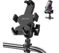 iMESTOU Supporto per Telefono da Moto in Alluminio, Supporto Mobile per Biciclet