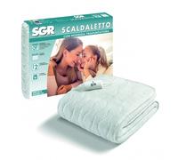 IMETEC 16803 Imetec 16803 coperta/cuscino elettrico Coperta elettrica 55 W Bianco Tessuto