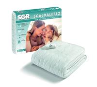 IMETEC 16803 Imetec 16803 coperta/cuscino elettrico Coperta elettrica 55 W Bianco Tessuto
