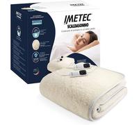Imetec Adapto Scaldasonno Matrimoniale 150x160 Scaldaletto Elettrico 100% Lana