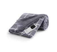 Imetec - Caldoplaid Adapto Square 150x95 Cm-grigio, Bianco Imetec