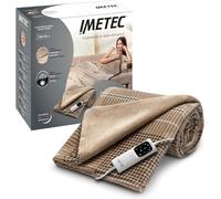 Imetec CaldoPlaid Elegance Plaid Riscaldabile Morbida Coperta Elettrica, 180x140