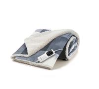 IMETEC 26031 TERMOCOPERTA PLAID ADAPTO 160X120 CM 6 TEMPERATURE TARTAN GREY