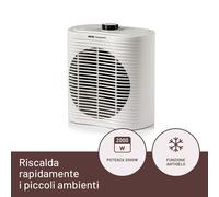 Imetec Compact Air, Termoventilatore piccolo e potente, Stufetta Elett
