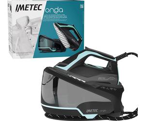 Imetec Ferro da Stiro con Caldaia a Vapore a Carica Continua Potenza 2400 Watt - 9028 Onda