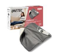 Imetec Intellisense Feel, Termoforo ponderato, cuscino termico elettrico effetto sabbia, Per schiena e addome, Rapido riscaldamento, Anallergico e Lavabile, 5 temperature, Electro block di sicurezza