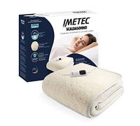 Imetec Coprimaterasso Riscaldato - Imetec - 1 Posto 100% Lana E Merino, 150 X 80