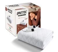 Imetec Scaldasonno Maxi Adapto Plus, Matrimoniale 195x165 cm, Coprimaterasso riscaldato, Tessuto Anallergico trapuntato, Caldo Subito, Tecnologia Brevett Imetec