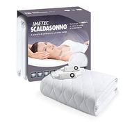 Imetec Sensitive Maxi Scaldasonno Matrimoniale, si Adatta ai Cambi di Temperatura, Tessuto Anallergico, Electro Block, 6 Temperature, 190 x 160 cm