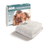 IMETEC 16803 Imetec 16803 coperta/cuscino elettrico Coperta elettrica 55 W Bianco Tessuto