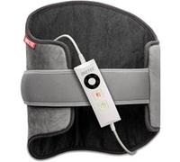 Imetec Intellisense Lumbar, termoforo, cuscino termico per zona lombare con fascia elastica, Rapido riscaldamento, Tessuto anallergico, 5 temperature, Electro block di sicurezza, Lavabile, 61x38 cm