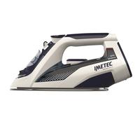 Imetec ZeroCalc Z3 3500 Ferro da stiro a secco e a vapore Acciaio inossidabile 2400W Blu, Bianco