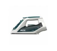 Imetec ZeroCalc Z1 2500 Ferro da stiro a secco e a vapore Acciaio inossidabile 2200 W Colore foglia di tè, Bianco