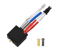 IMETRX Kobra 2 Hotend V5 J-Head 3D Printer Extruder Part Assembled with 1PCS Volcano Nozzles for Kobra 2 Plus, Kobra 2 Max, Kobra 2 Pro, Kobra 2 Neo 3D Printer Hot End