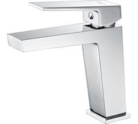 IMEX BDAR025-1 - Rubinetto lavabo monocomando per acqua fredda/calda serie ART cromato