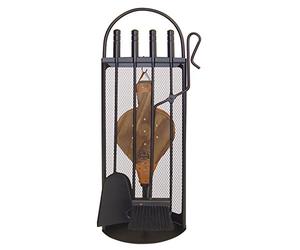 Imex el zorro 10047 - Gioco per caminetto arch-mesh (a soffietto 68 x 23 x 14 cm) di colore nero utile